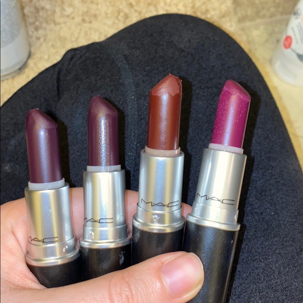 MAC lipsticks